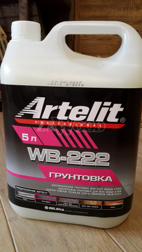 Дисперсионная грунтовка для всех видов клеев Artelit WB-222 5 л